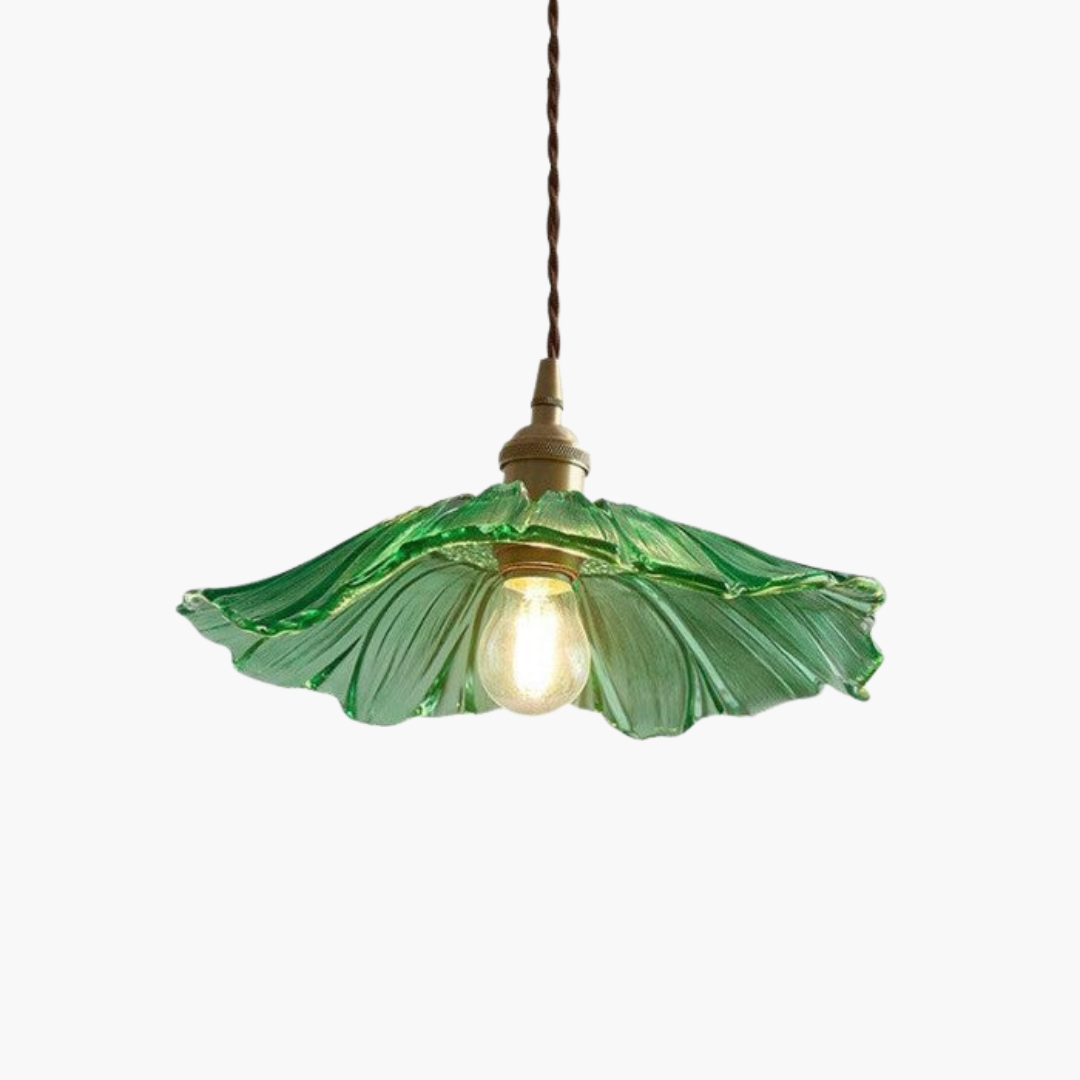 Pendelleuchte Lotus Schirm Lampe