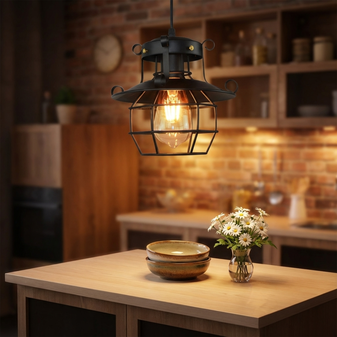 Pendelleuchte Retro Lampe