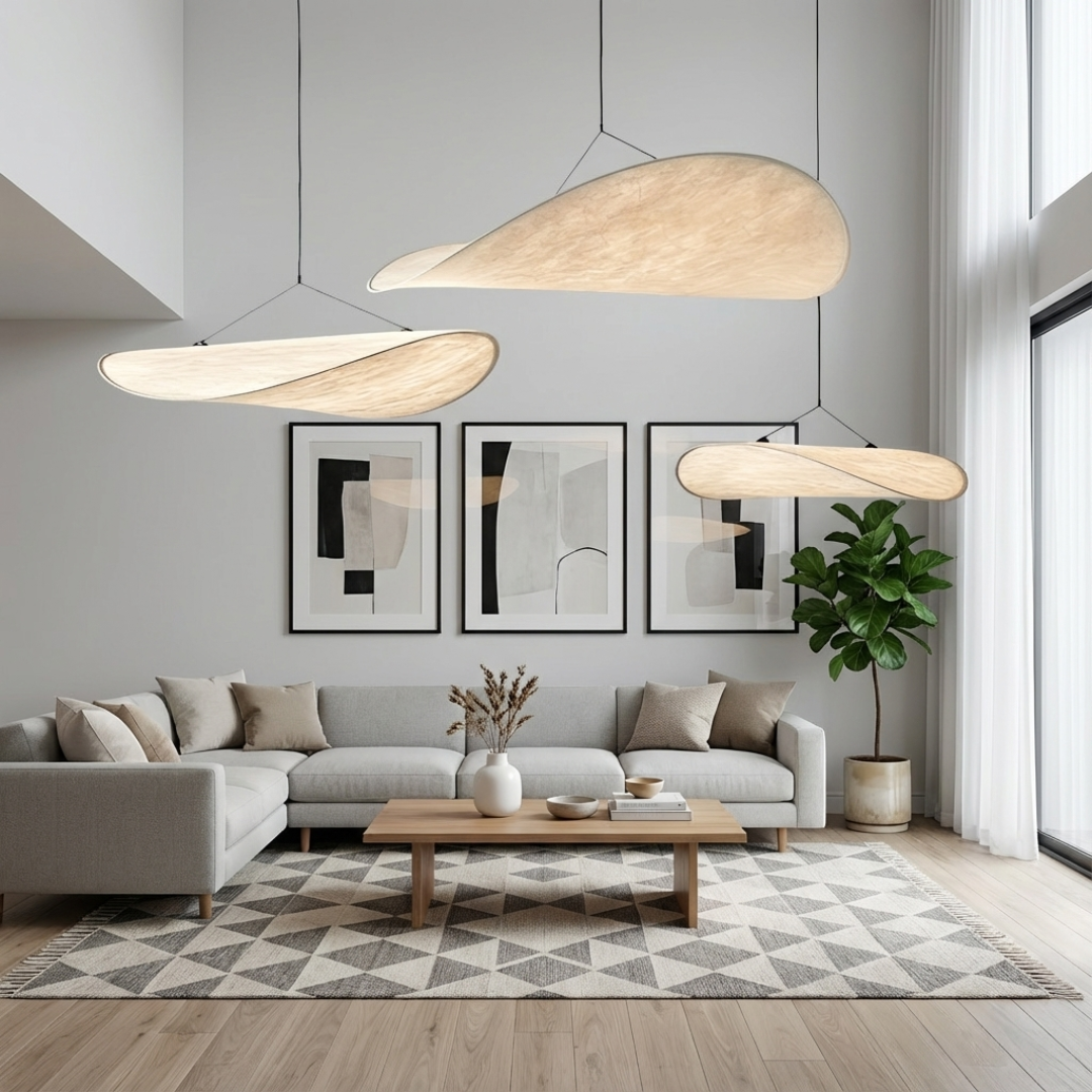 Pendelleuchte Geschwungte Form Lampe