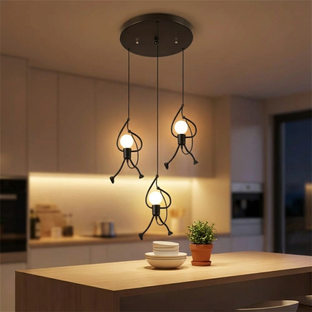 Pendelleuchte Retro Charakter Lampe