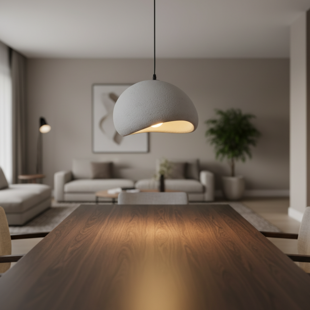 Pendelleuchte Halbkuppel Lampe