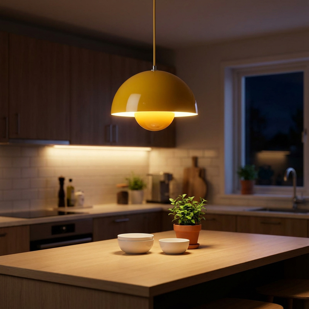 Pendelleuchte Blumentopf Formlampe