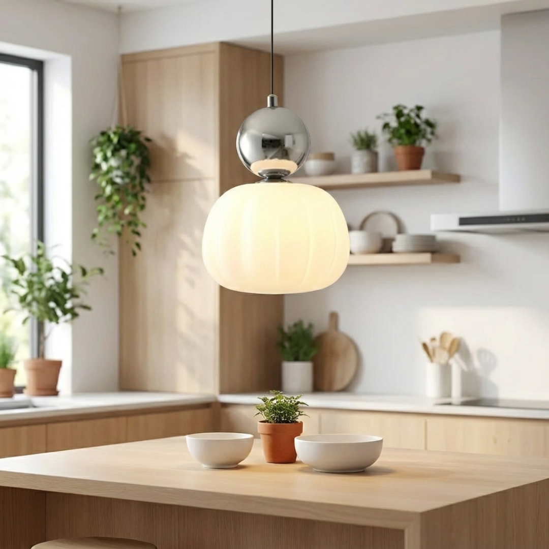 Pendelleuchte Zweiteiliger Schirmkörper