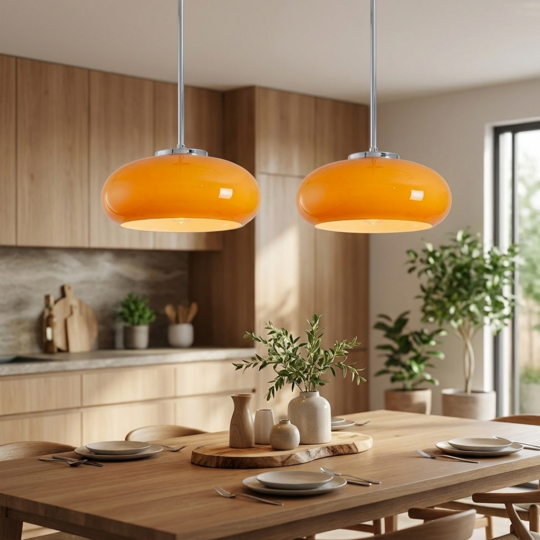 Pendelleuchte Rundkörper Lampe