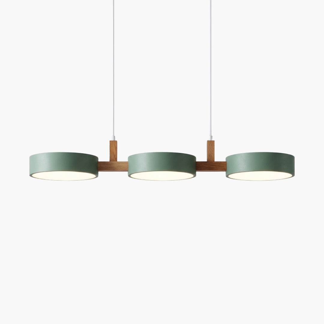 Pendelleuchte Dreifach Rundpanel