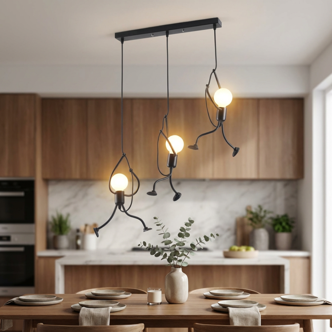 Pendelleuchte Retro Charakter Lampe