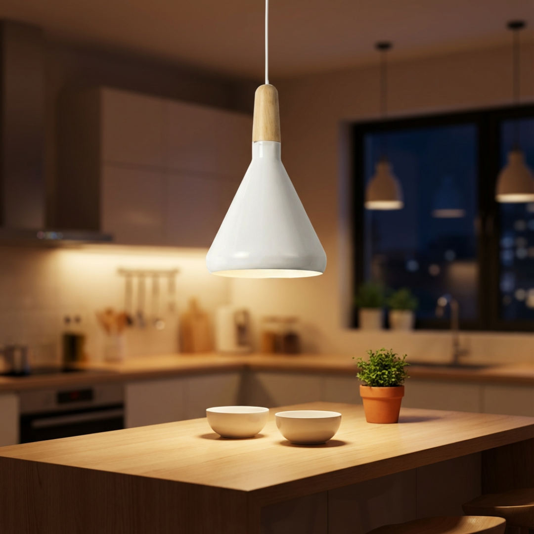 Pendelleuchte Konische Lampe