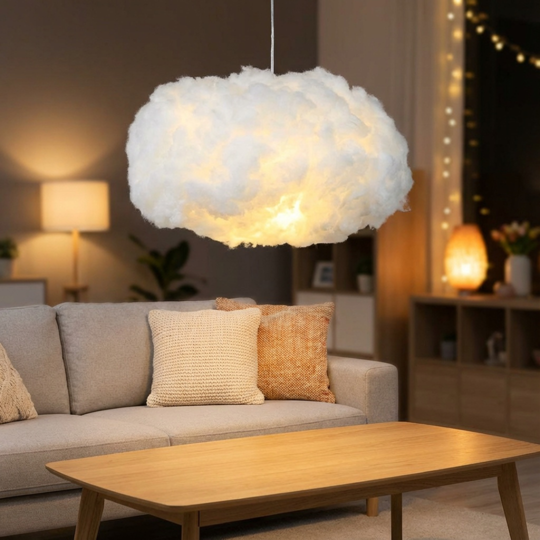 Pendelleuchte Wolke Form Lampe