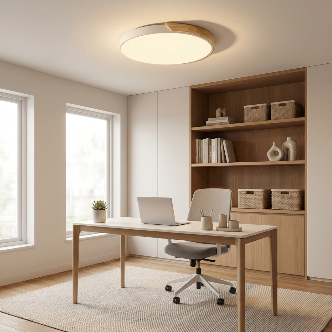 Deckenleuchten Flache Rundform Lampe