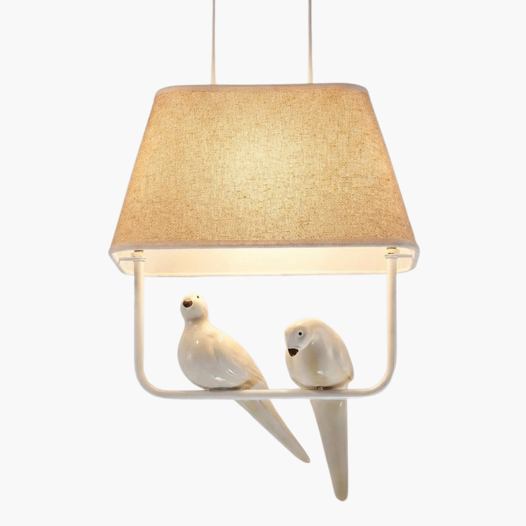 Pendelleuchte Vogelrahmen Lampe