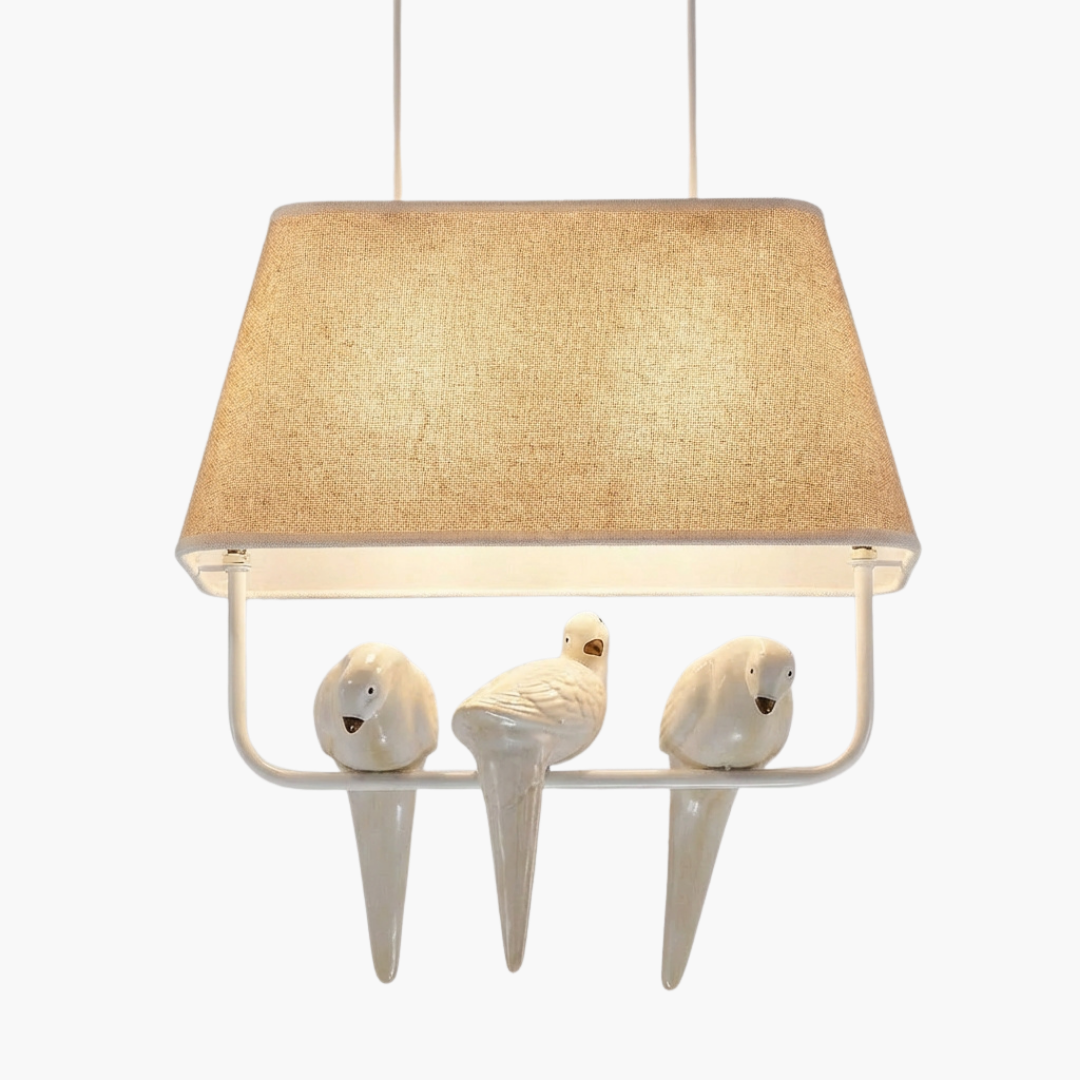 Pendelleuchte Vogelrahmen Lampe
