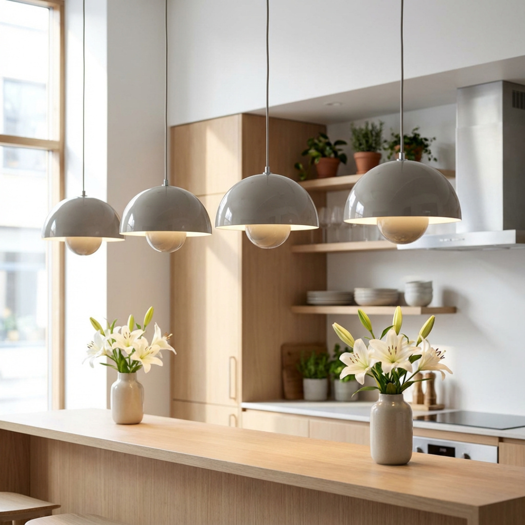 Pendelleuchte Blumentopf Formlampe