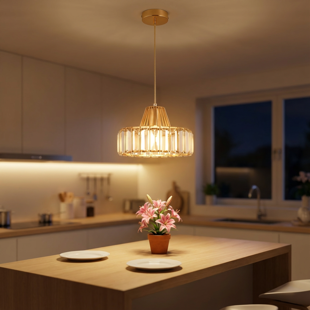 Pendelleuchte Rundkäfig Lampe